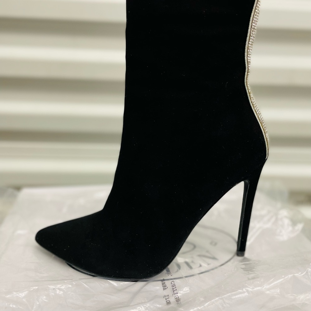 Steve Madden Booties w/ bling - Picture 3 of 3